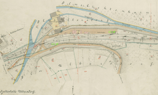 Bahnhof Ulbersdorf 1903