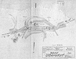 Bahnhof Ulbersdorf 1970