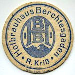 Bierdeckel aus der Fabrikation Sputh